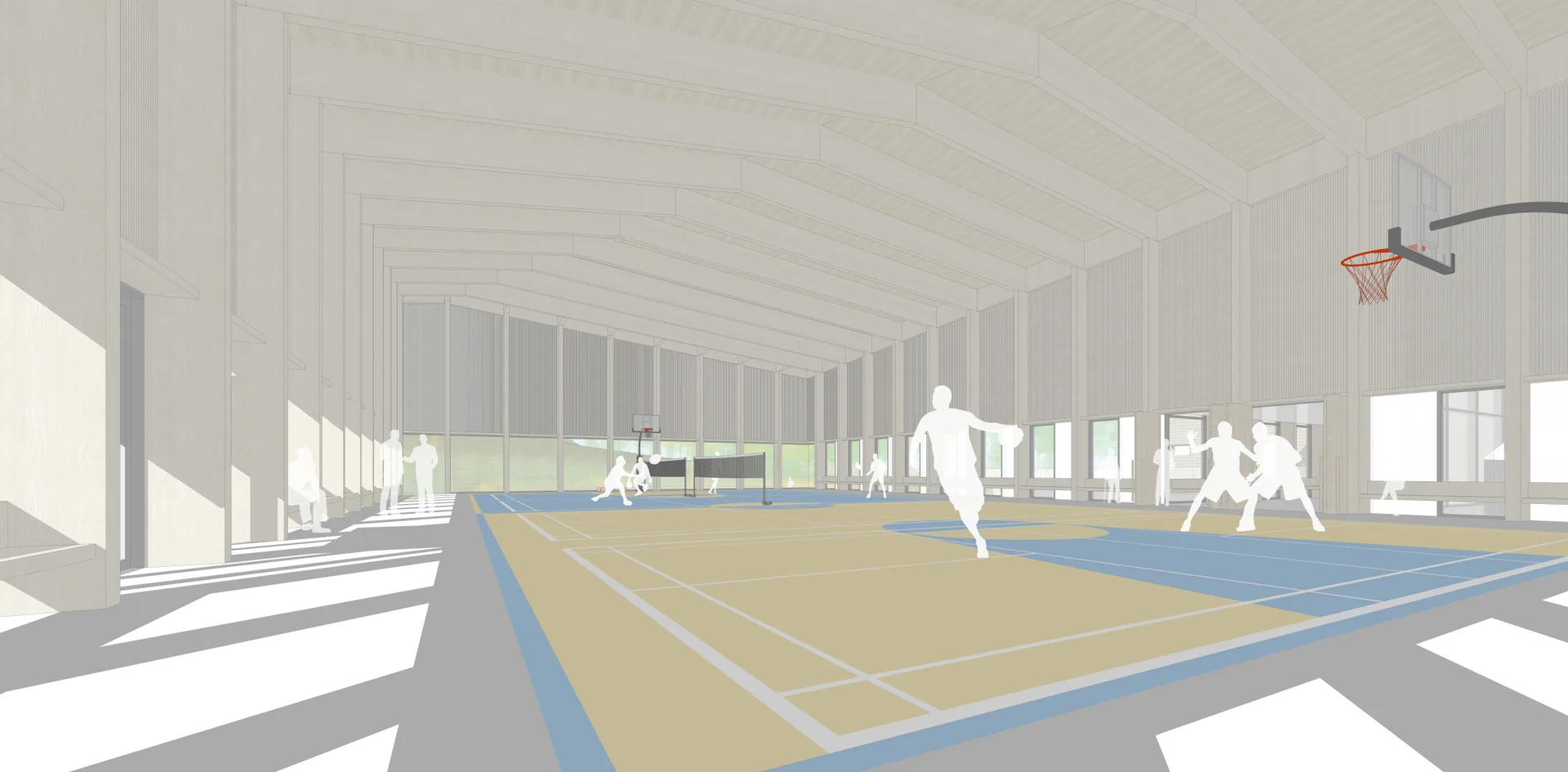 상주행복나눔문화체육센터 / The first